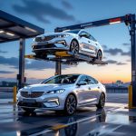 Автомобильные подъемники для станций технического обслуживания машин